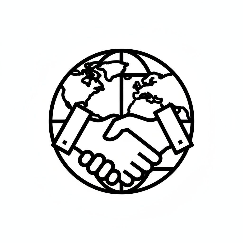 合作伙伴图标白底