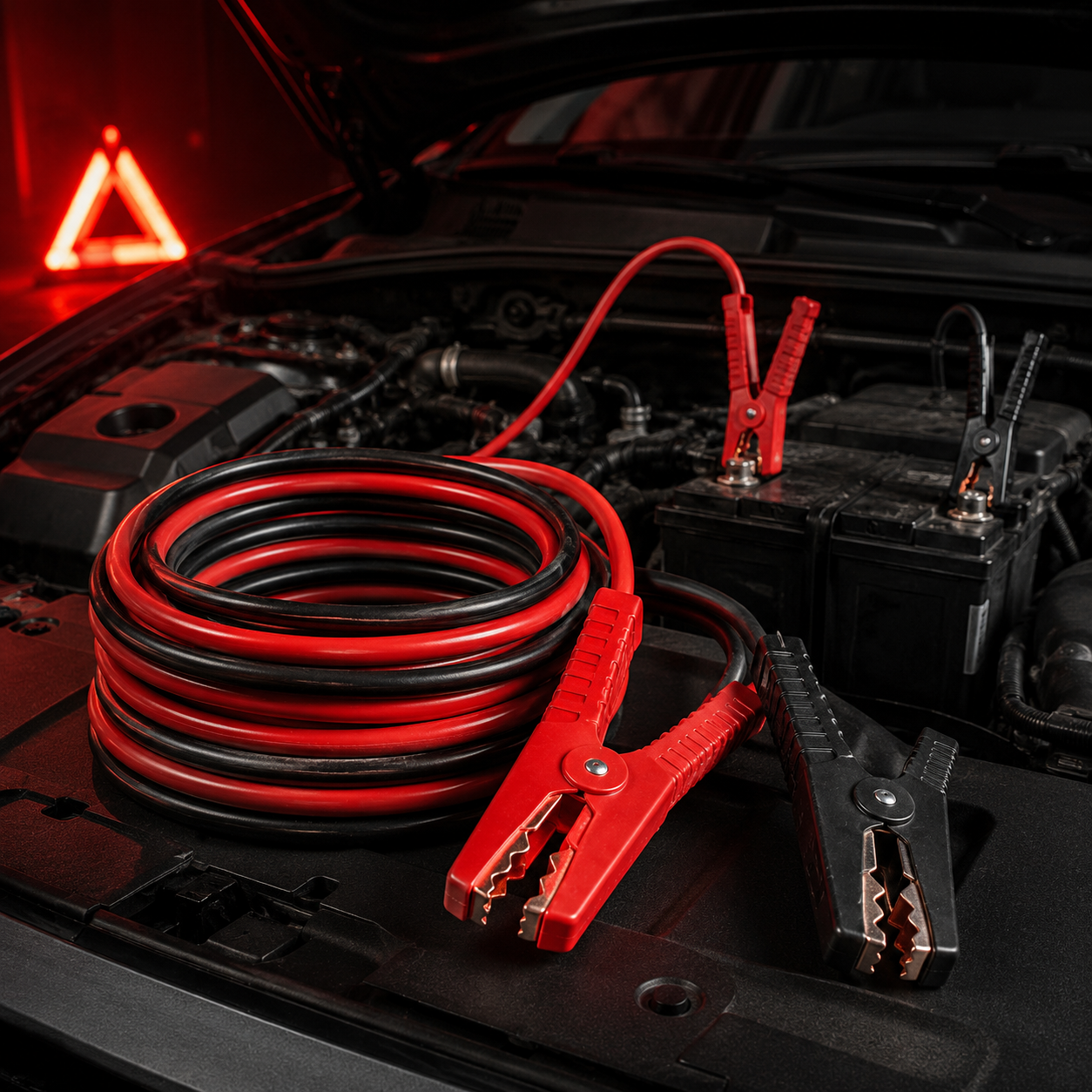 Heavy-Duty Jumper Cables for Cars, SUVs & Trucks