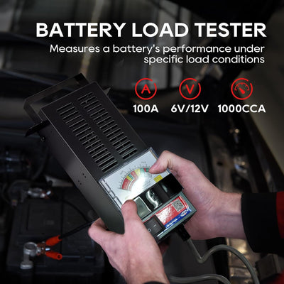 TOPDC 100A 6V/12V Battery & System Load Tester