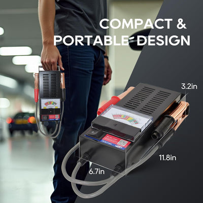 TOPDC 100A 6V/12V Battery & System Load Tester