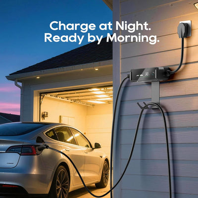 Chargingo 32A Portable Tesla EV Charger | NACS, NEMA 14-50, 25-ft Cable