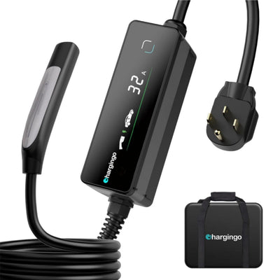 Chargingo 32A Portable Tesla EV Charger | NACS, NEMA 14-50, 25-ft Cable