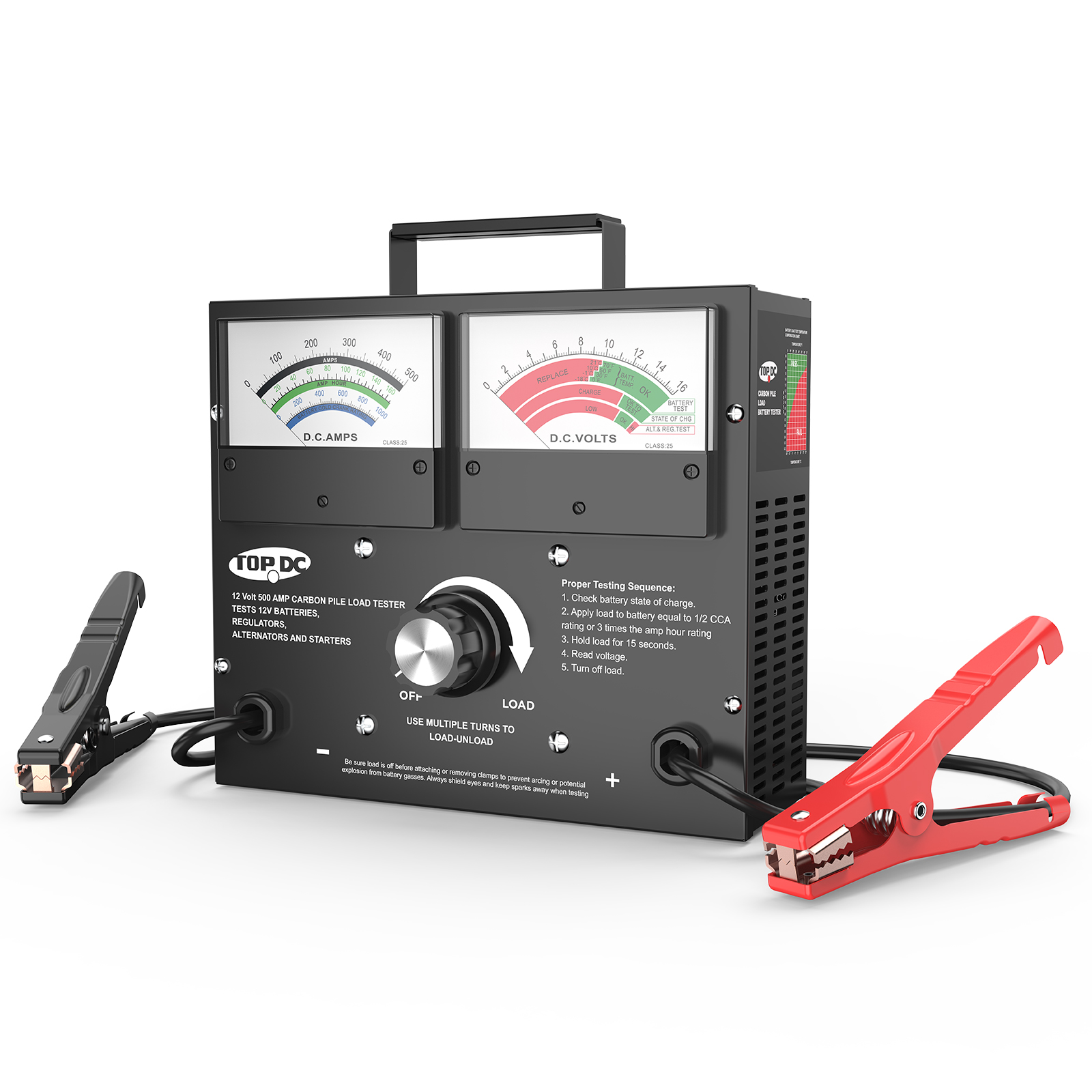 TOPDC Pro 500A Carbon Pile Load Tester