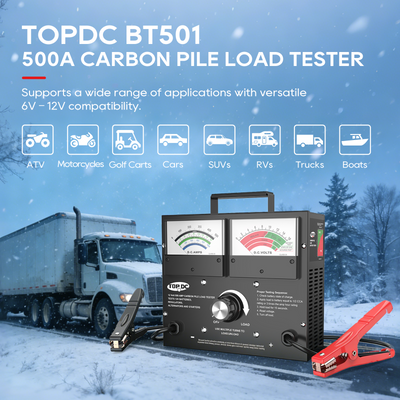TOPDC Pro 500A Carbon Pile Load Tester